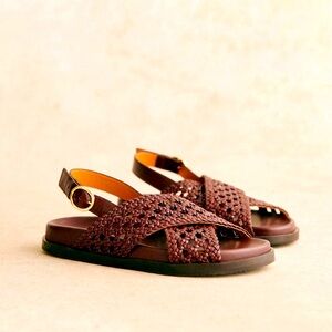 Sezane Leather TILDA Sandals